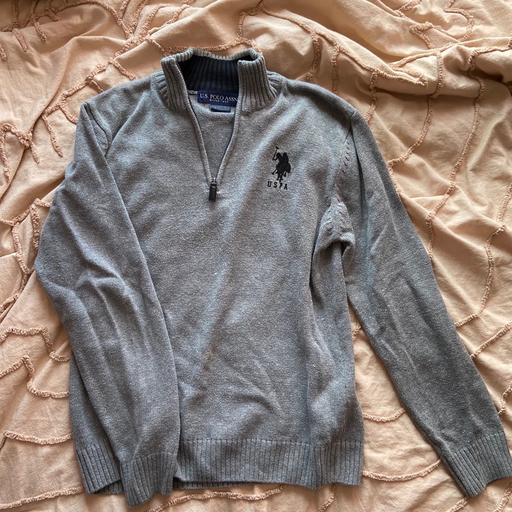 us polo quarter zip